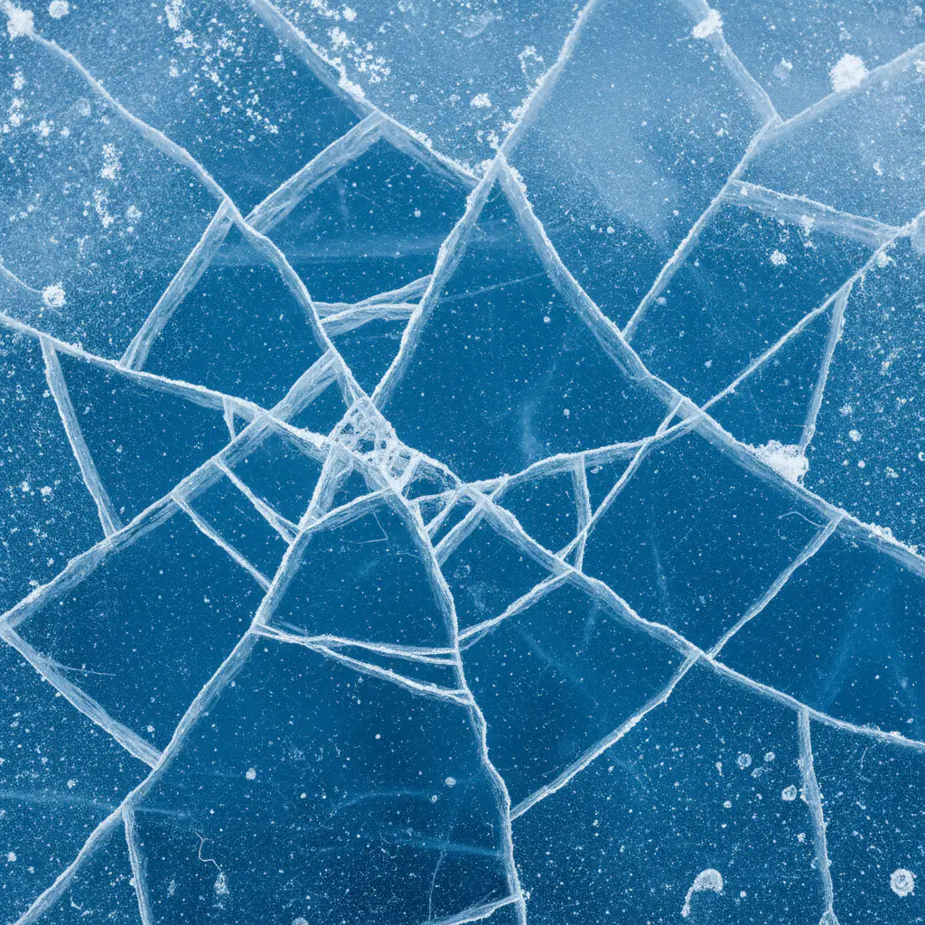 Textura de gelo e neve